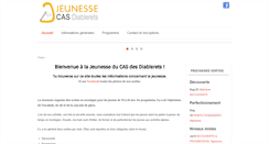 Desktop Screenshot of jeunesse.cas-diablerets.ch