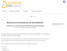Tablet Screenshot of jeunesse.cas-diablerets.ch