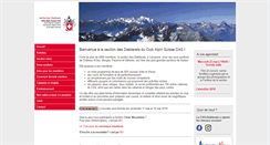 Desktop Screenshot of cas-diablerets.ch
