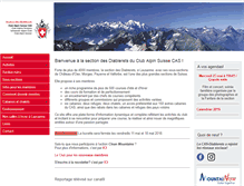 Tablet Screenshot of cas-diablerets.ch